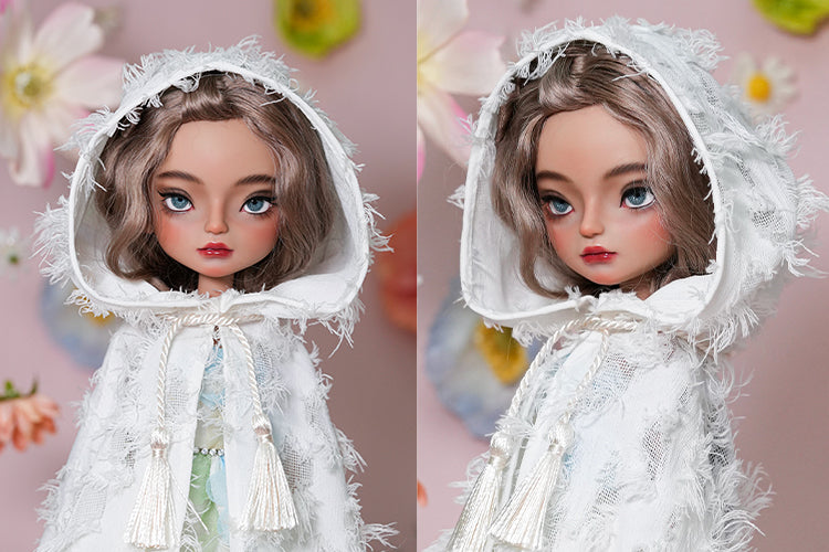 Miss Rosebud Dress- 1/6 BJD Doll Outfits for LULU Body Size