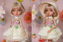 Load image into Gallery viewer, Tulip and Butterfly Dress- 1/6 BJD Doll Outfits for LULU Body Size
