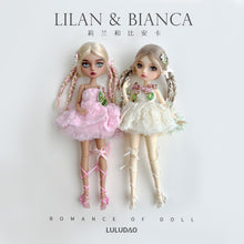 Load image into Gallery viewer, Lilan &amp; Bianca 30cm BJD Doll By LULUDAO