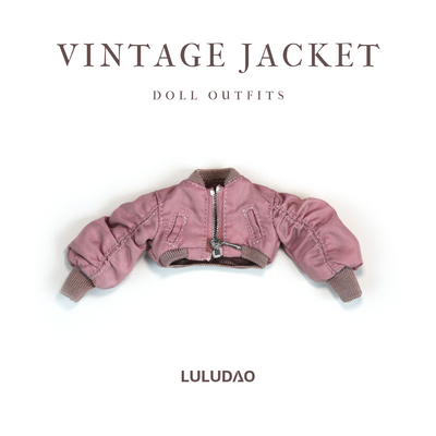 Vintage Jacket - 1/6 BJD Doll Outfits for LULU Body Size