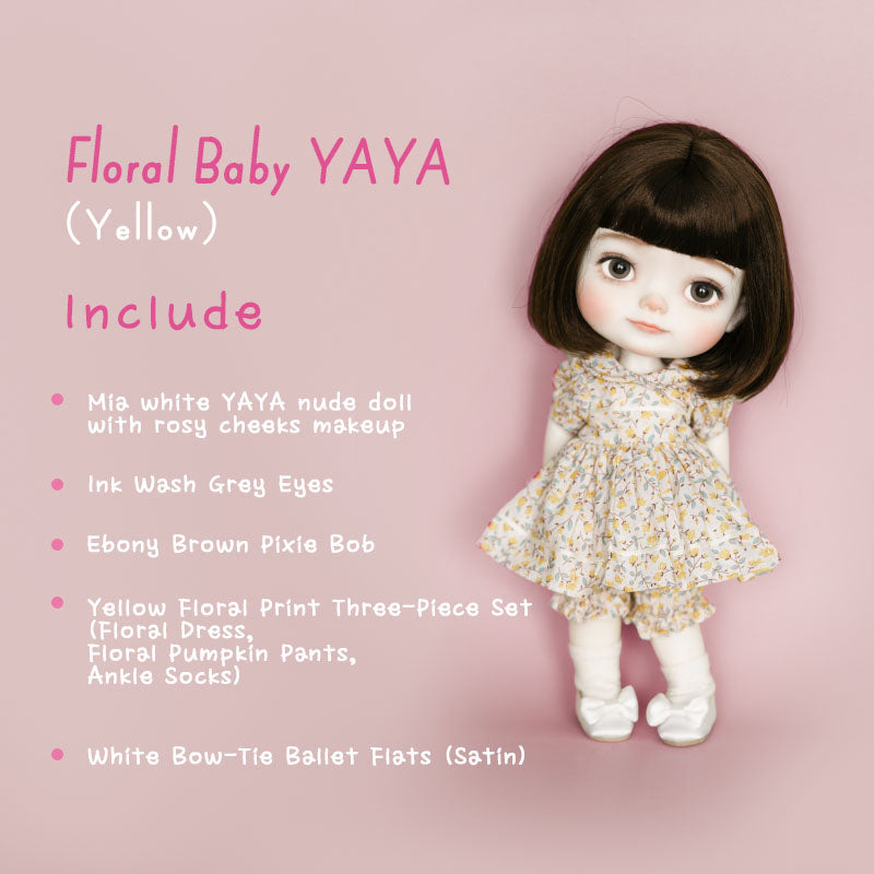 Floral Baby YAYA 26cm BJD Doll From Lulu's Treasures