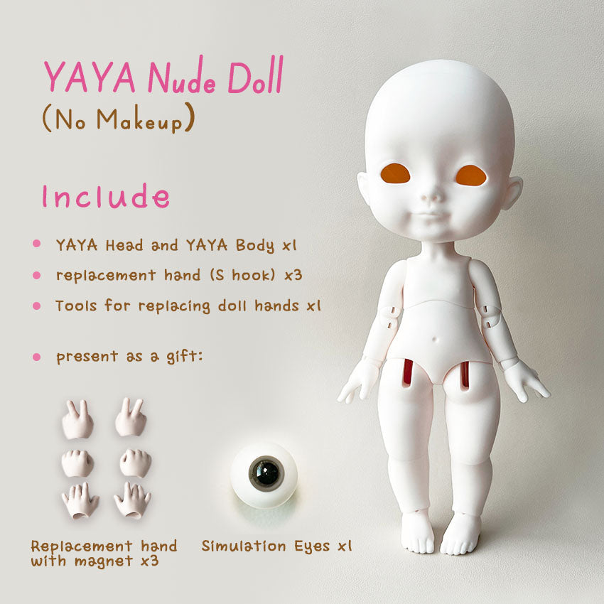 Baby YAYA - 1/6 BJD Nude Doll