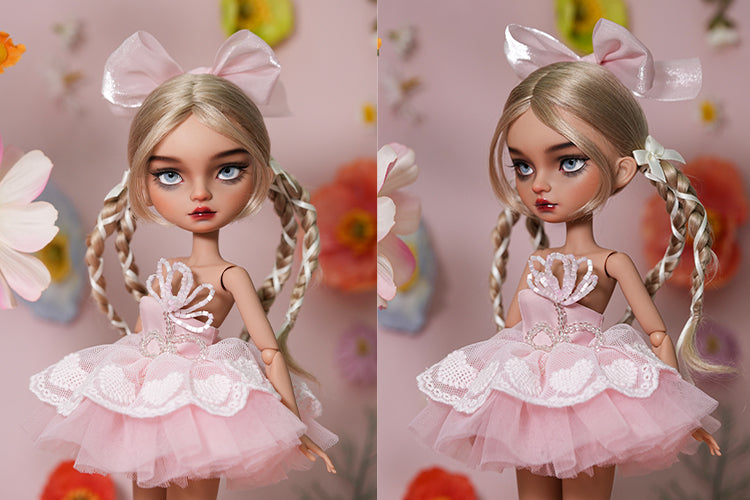 Ballet Girl Dress- 1/6 BJD Doll Outfits for LULU Body Size