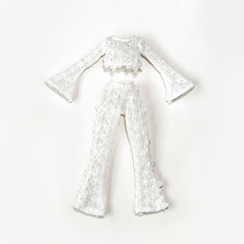 White Memories Set- 1/6 BJD Doll Outfits for LULU Body Size