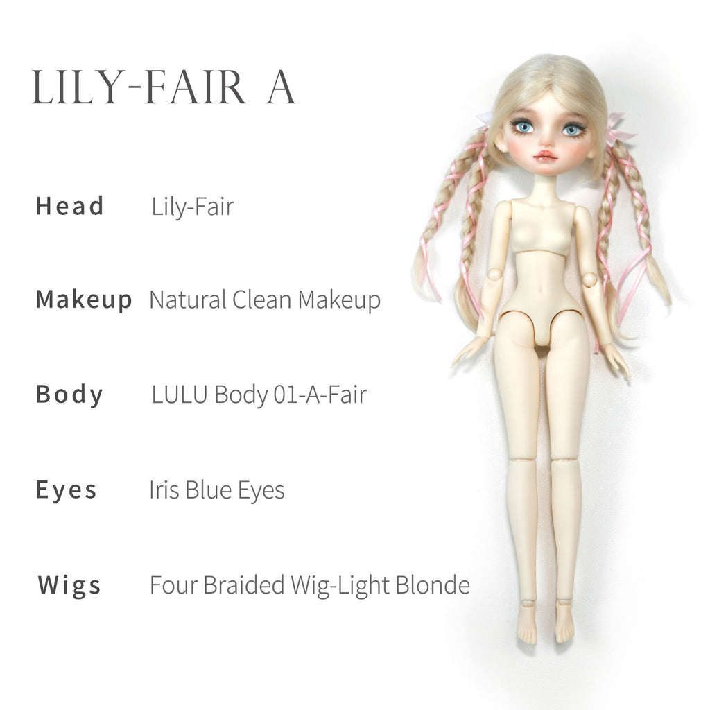 Fullset Doll-Basic 30cm BJD Doll By LULUDAO