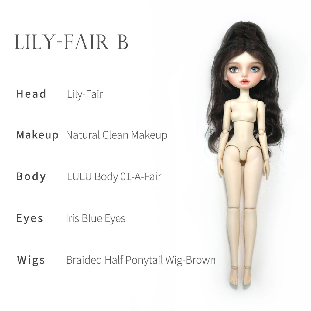 Fullset Doll-Basic 30cm BJD Doll By LULUDAO