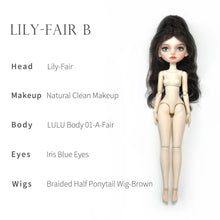 Load image into Gallery viewer, Fullset Doll-Basic 30cm BJD Doll By LULUDAO
