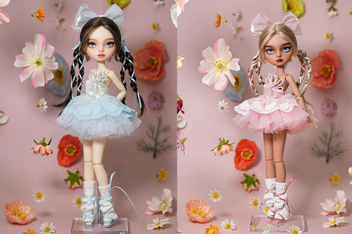 Ballet Girl Dress- 1/6 BJD Doll Outfits for LULU Body Size