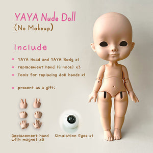 Baby YAYA - 1/6 BJD Nude Doll