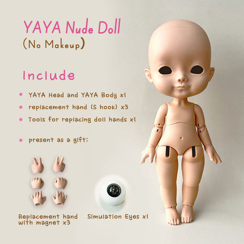 Baby YAYA - 1/6 BJD Nude Doll
