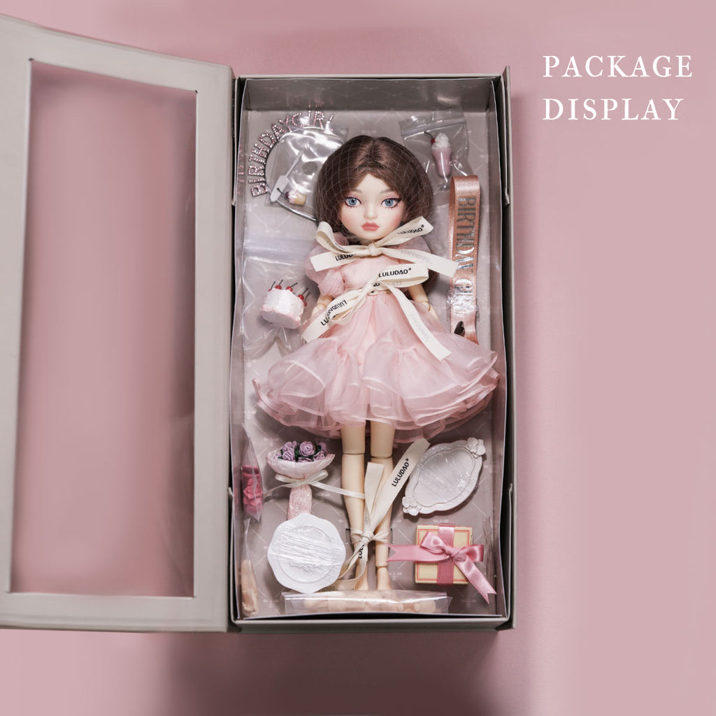 Birthday Girl Lily（PVC）30cm BJD Doll By LULUDAO