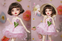 Load image into Gallery viewer, Tulip and Butterfly Dress- 1/6 BJD Doll Outfits for LULU Body Size