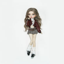Load image into Gallery viewer, Houndstooth Pleated Skirt- 1/6 BJD Doll Outfits for LULU Body Size