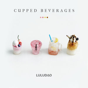 Cupped Beverages - 1/6 BJD Doll Miniatures
