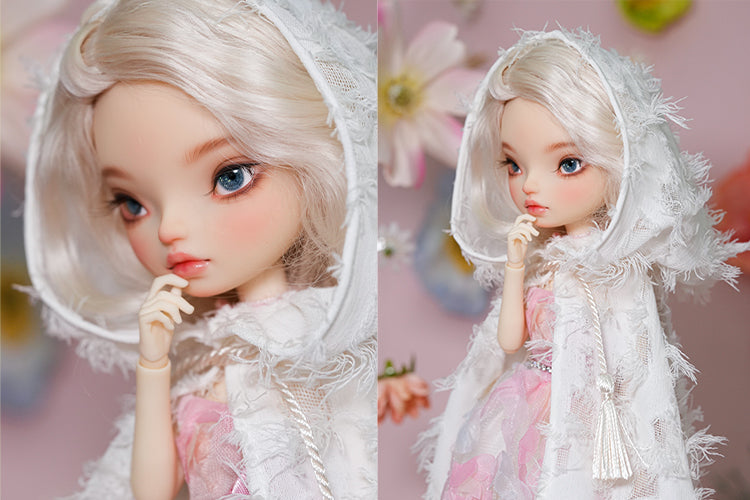 Miss Rosebud Dress- 1/6 BJD Doll Outfits for LULU Body Size