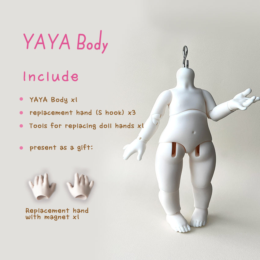 Baby YAYA - 1/6 BJD Nude Doll