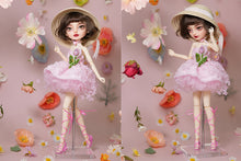 Load image into Gallery viewer, Tulip and Butterfly Dress- 1/6 BJD Doll Outfits for LULU Body Size