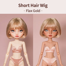 Load image into Gallery viewer, Short Hair Wig - 1/6 BJD Doll Head Circumference Size By LULUDAO