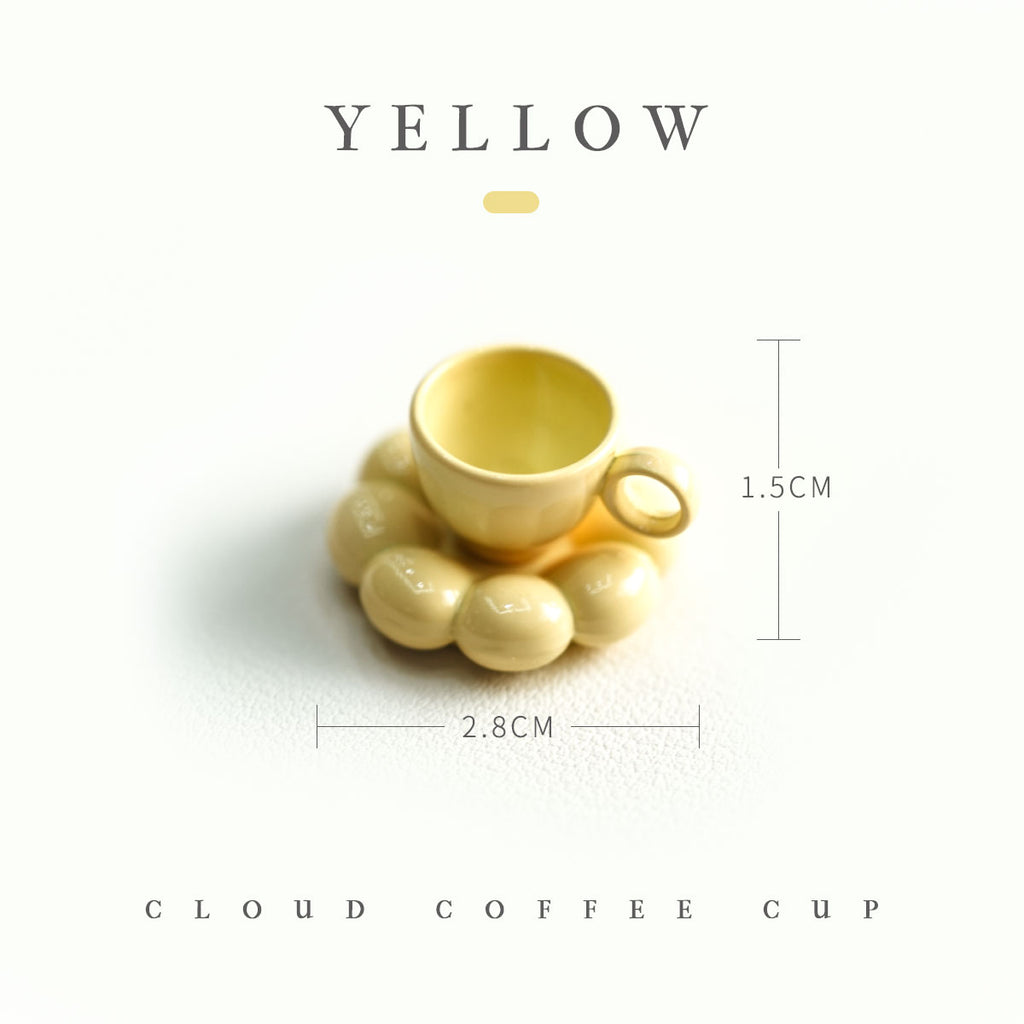 Cloud Coffee Cup - 1/6 BJD Doll Miniatures