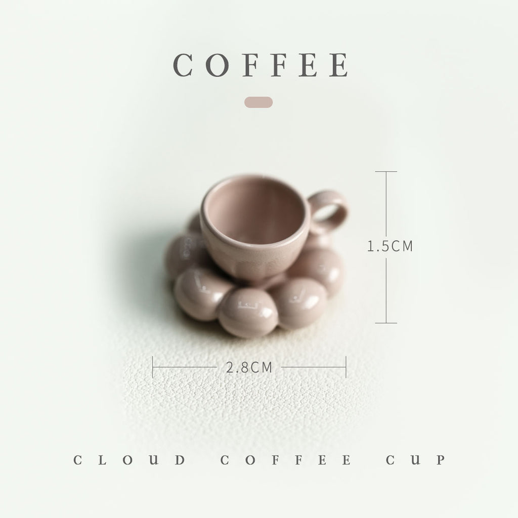 Cloud Coffee Cup - 1/6 BJD Doll Miniatures