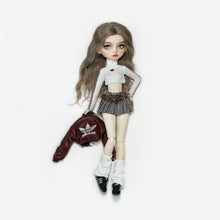 Load image into Gallery viewer, Houndstooth Pleated Skirt- 1/6 BJD Doll Outfits for LULU Body Size