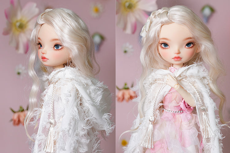 Miss Rosebud Dress- 1/6 BJD Doll Outfits for LULU Body Size