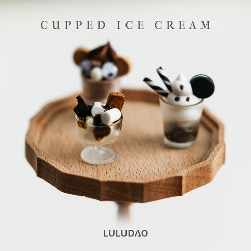 Cupped Ice Cream - 1/6 BJD Doll Miniatures Toy