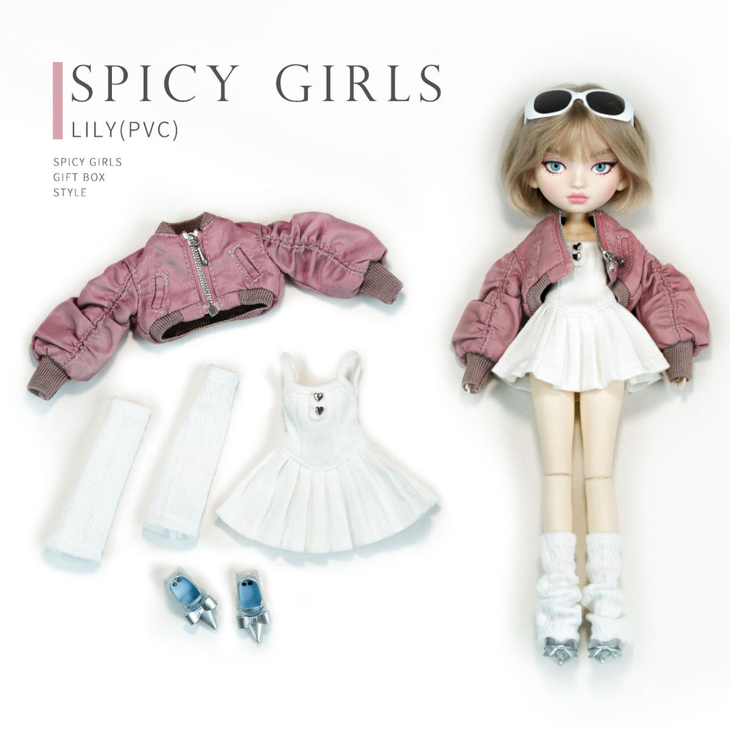 SPICY GIRLS Lily（PVC）30cm BJD Doll By LULUDAO