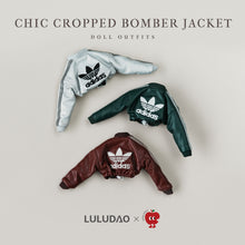 Load image into Gallery viewer, Chic Cropped Bomber Jacket- 1/6 BJD Doll Outfits for LULU Body Size