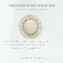 Load image into Gallery viewer, Vacation Style Straw Hat - 1/6 BJD Doll Size And Blythe Size Acessories By LULUDAO