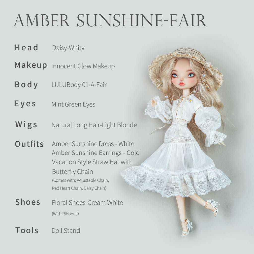 Amber Sunshine 30cm BJD Doll By LULUDAO