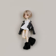 Load image into Gallery viewer, Bow-Knot Leather Jacket Set - 1/6 BJD Doll Outfits for LULU Body Size