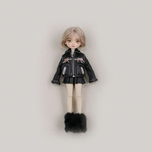 Load image into Gallery viewer, Bow-Knot Leather Jacket Set - 1/6 BJD Doll Outfits for LULU Body Size