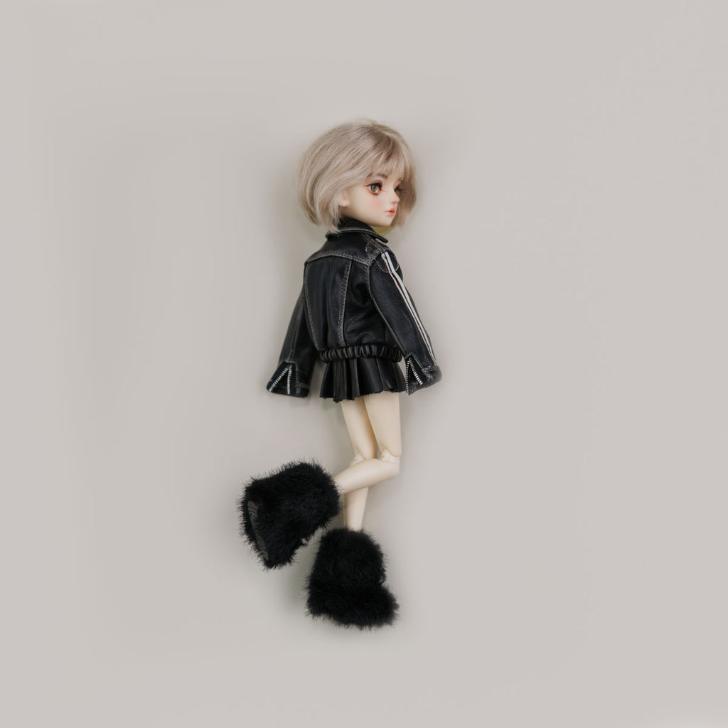 Furry Boots--1/6 BJD Doll  Shoes for LULU Body Size