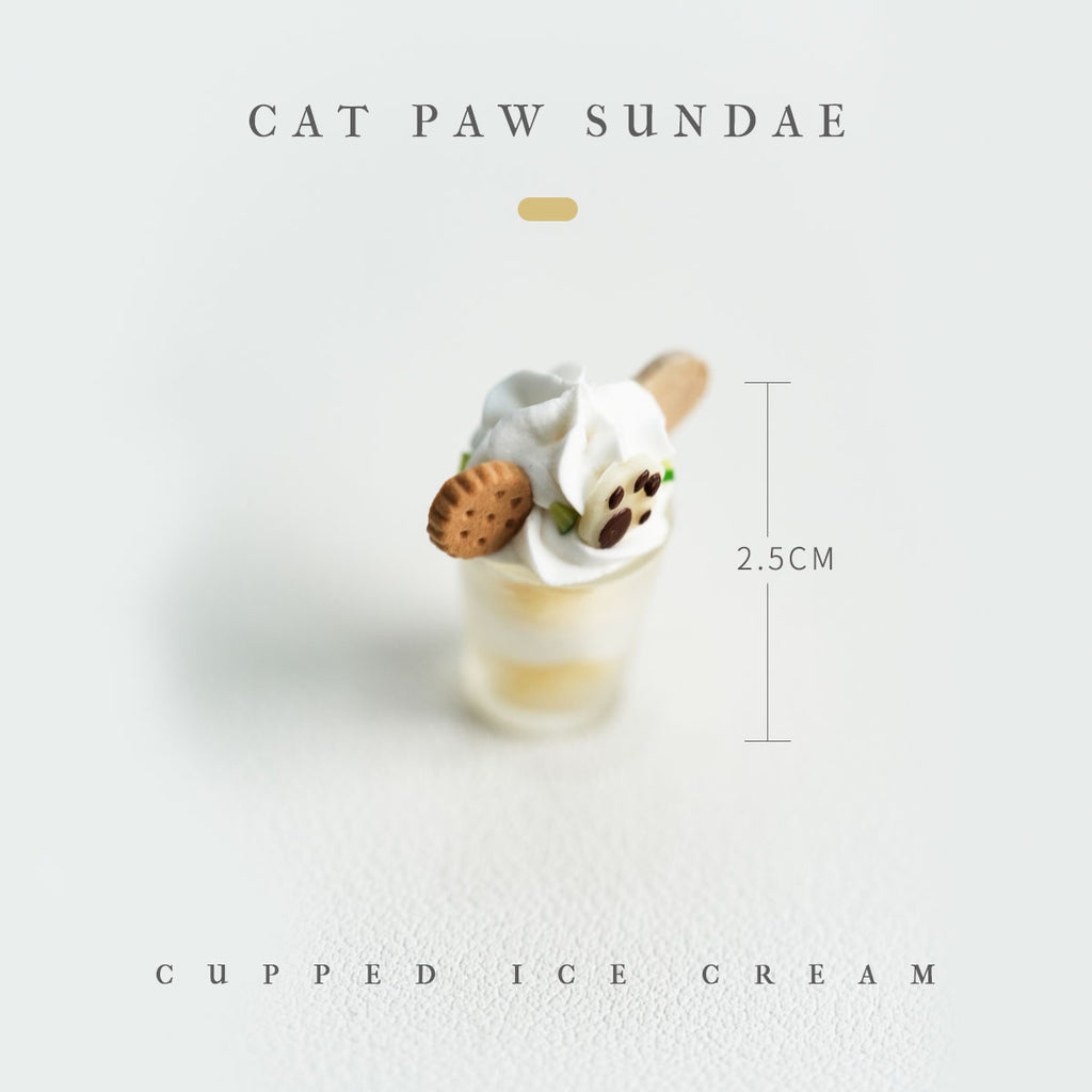 Cupped Ice Cream - 1/6 BJD Doll Miniatures Toy