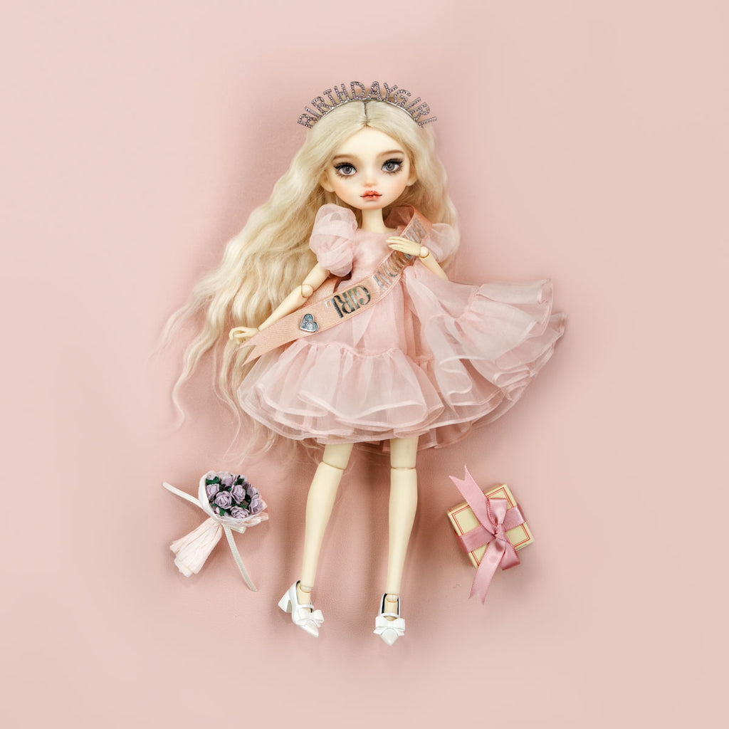 Birthday Girl Set- 1/6 BJD Doll Outfits for LULU Body Size