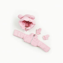 Load image into Gallery viewer, Bear-Ear Hooded Cotton Coat (with Gloves)- 1/6 BJD Doll Outfits for LULU Body Size