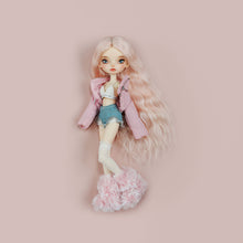 Load image into Gallery viewer, Bear-Ear Hooded Cotton Coat (with Gloves)- 1/6 BJD Doll Outfits for LULU Body Size