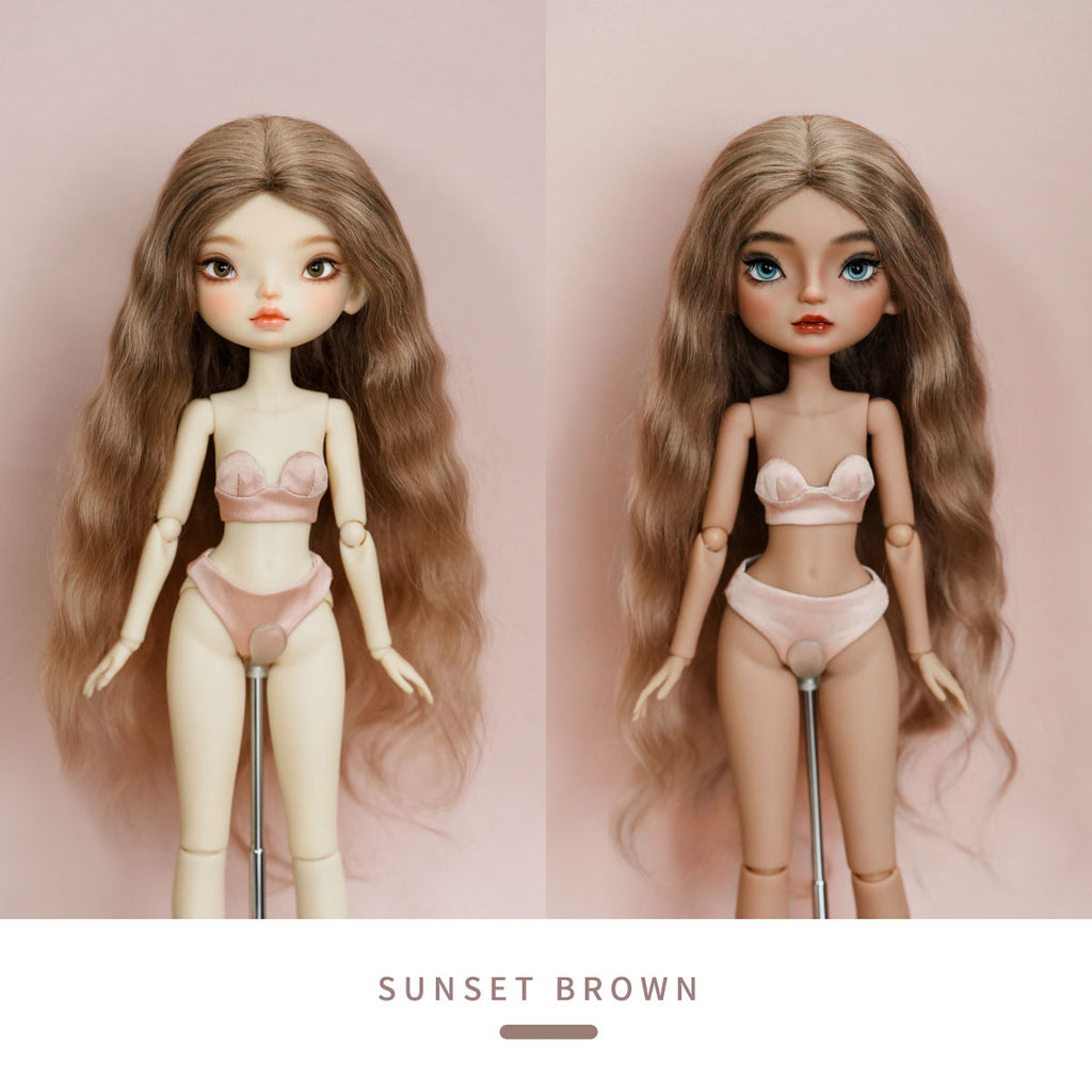 Natural Curl Hair--1/6 BJD Doll Wig By LULUDAO
