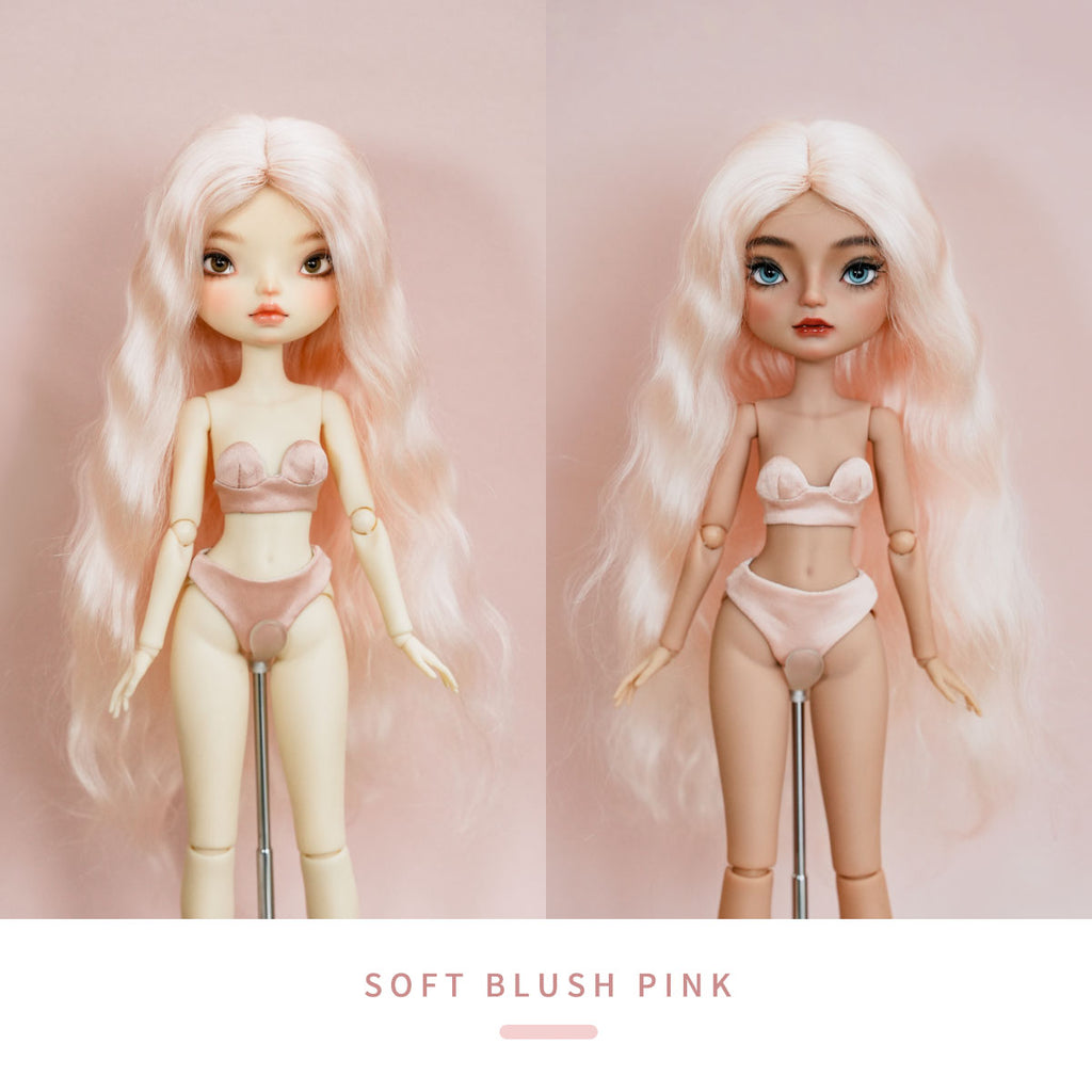 Natural Curl Hair--1/6 BJD Doll Wig By LULUDAO