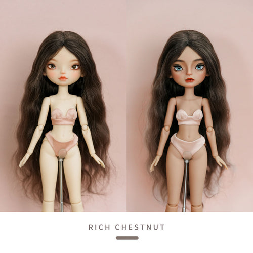 Natural Curl Hair--1/6 BJD Doll Wig By LULUDAO