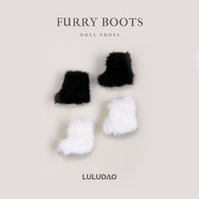 Load image into Gallery viewer, Furry Boots--1/6 BJD Doll  Shoes for LULU Body Size