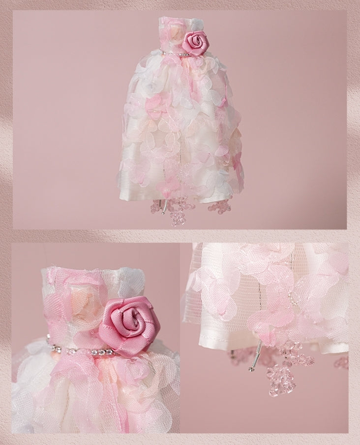 Miss Rosebud Dress- 1/6 BJD Doll Outfits for LULU Body Size
