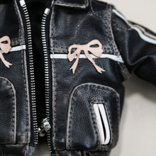Load image into Gallery viewer, Bow-Knot Leather Jacket Set - 1/6 BJD Doll Outfits for LULU Body Size