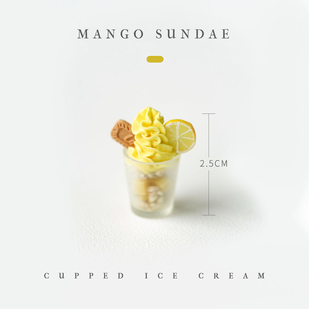 Cupped Ice Cream - 1/6 BJD Doll Miniatures Toy