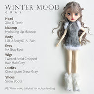 Winter Mood 30cm BJD Doll By LULUDAO