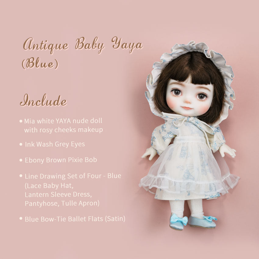 Antique Baby YAYA 26cm BJD Doll From Lulu's Treasures