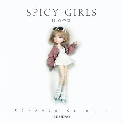 SPICY GIRLS Lily（PVC）30cm BJD Doll By LULUDAO