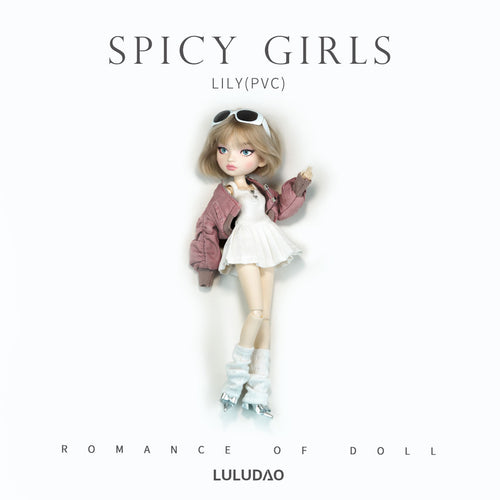 SPICY GIRLS Lily（PVC）30cm BJD Doll By LULUDAO