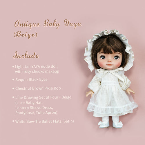 Antique Baby YAYA 26cm BJD Doll From Lulu's Treasures